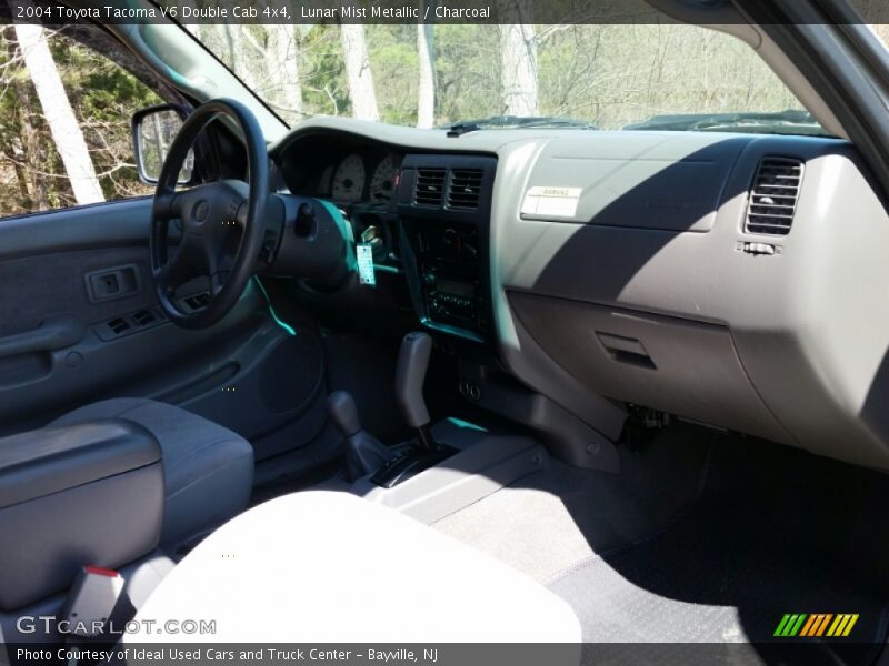 Lunar Mist Metallic / Charcoal 2004 Toyota Tacoma V6 Double Cab 4x4