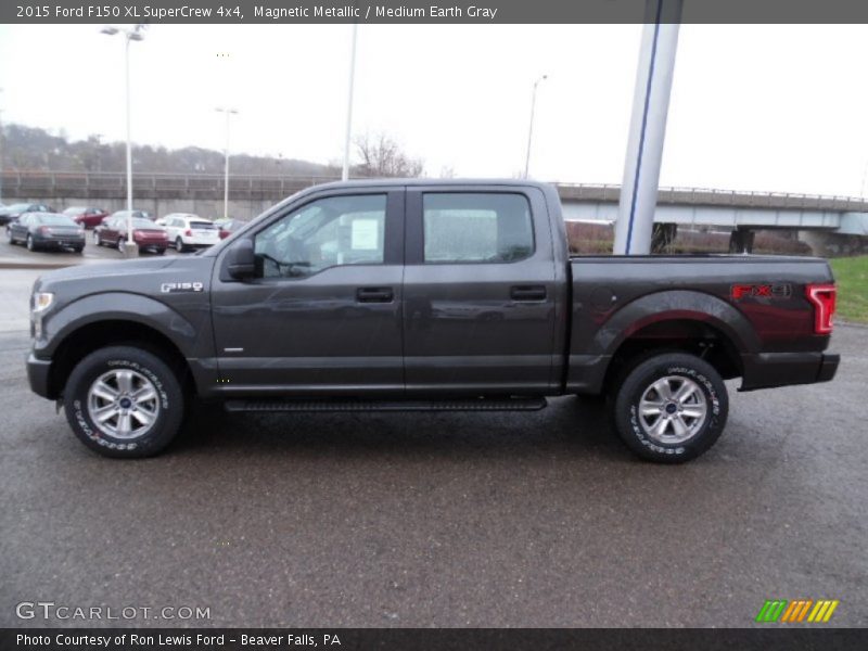  2015 F150 XL SuperCrew 4x4 Magnetic Metallic