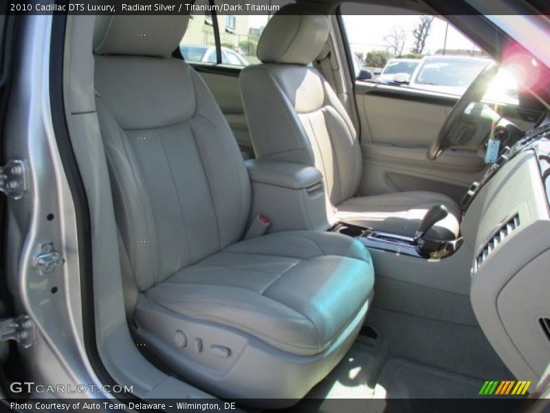 Radiant Silver / Titanium/Dark Titanium 2010 Cadillac DTS Luxury