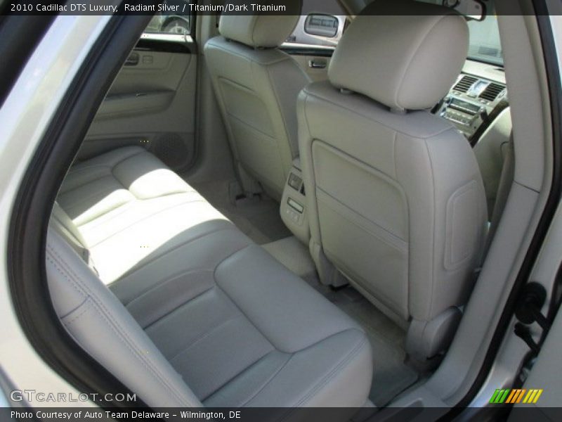 Radiant Silver / Titanium/Dark Titanium 2010 Cadillac DTS Luxury