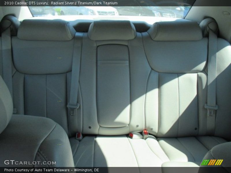 Radiant Silver / Titanium/Dark Titanium 2010 Cadillac DTS Luxury
