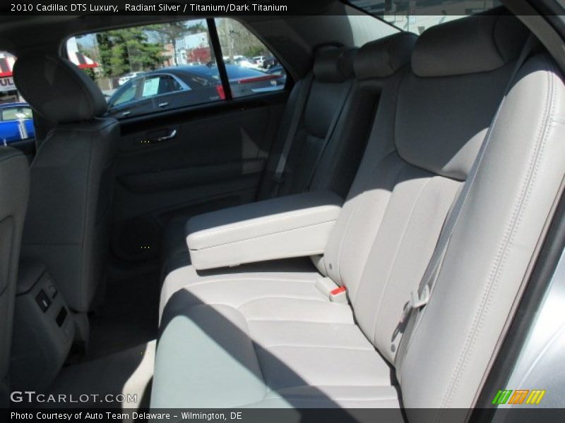 Radiant Silver / Titanium/Dark Titanium 2010 Cadillac DTS Luxury