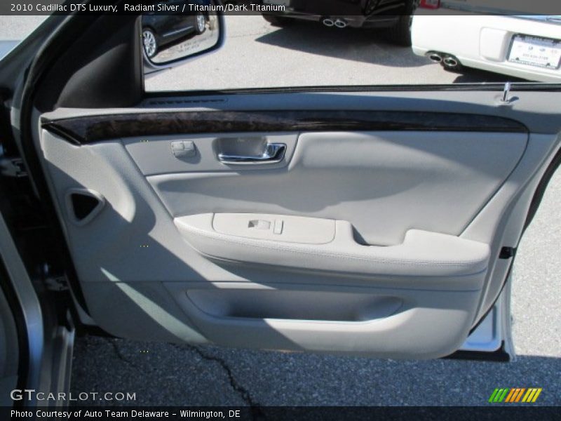 Radiant Silver / Titanium/Dark Titanium 2010 Cadillac DTS Luxury