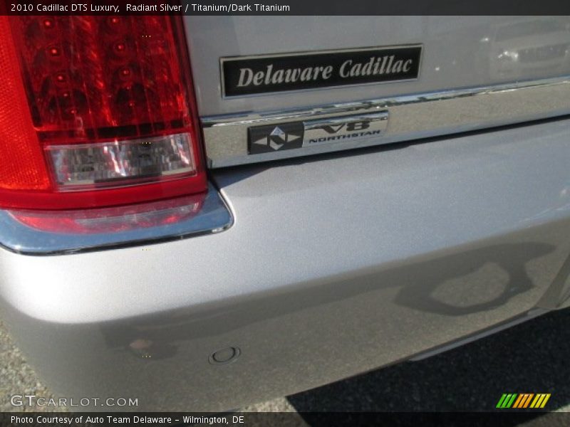 Radiant Silver / Titanium/Dark Titanium 2010 Cadillac DTS Luxury