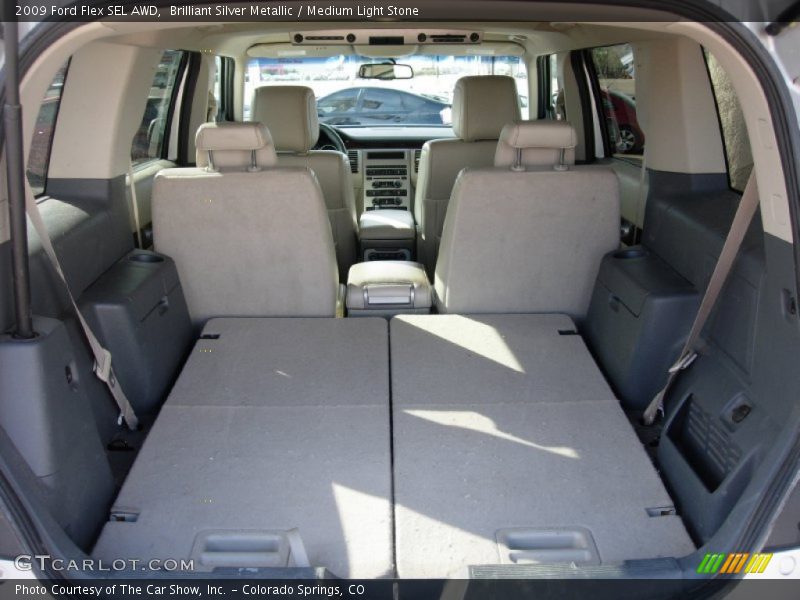 Brilliant Silver Metallic / Medium Light Stone 2009 Ford Flex SEL AWD