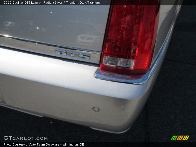 Radiant Silver / Titanium/Dark Titanium 2010 Cadillac DTS Luxury