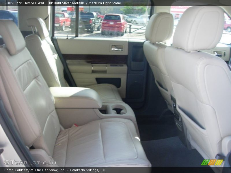 Brilliant Silver Metallic / Medium Light Stone 2009 Ford Flex SEL AWD