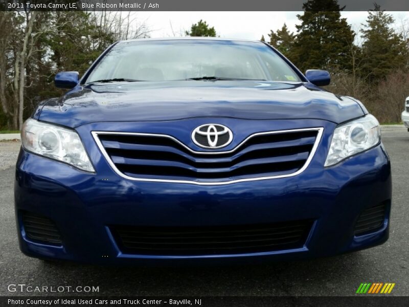 Blue Ribbon Metallic / Ash 2011 Toyota Camry LE