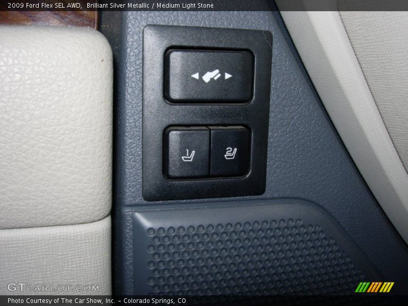 Brilliant Silver Metallic / Medium Light Stone 2009 Ford Flex SEL AWD