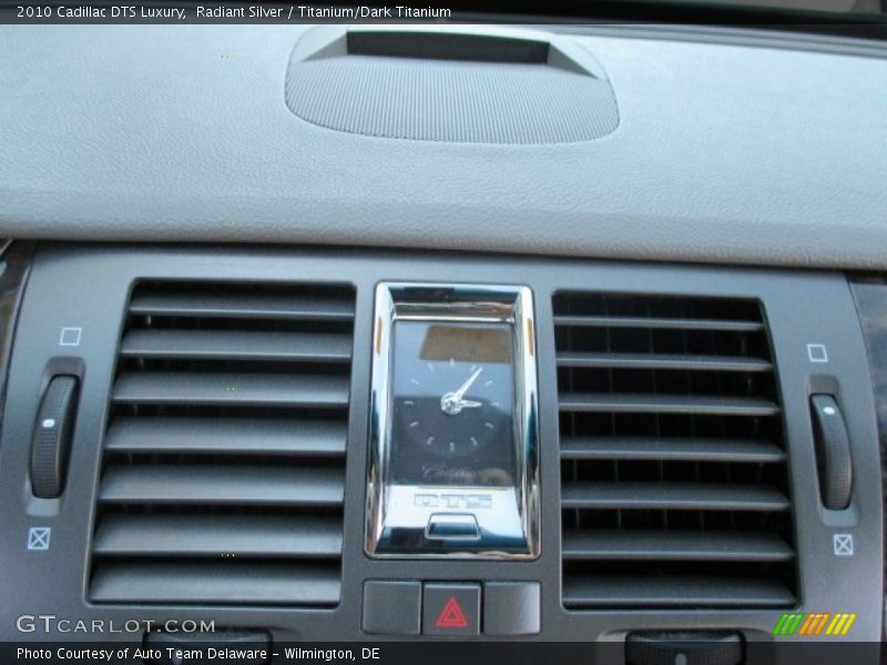 Radiant Silver / Titanium/Dark Titanium 2010 Cadillac DTS Luxury