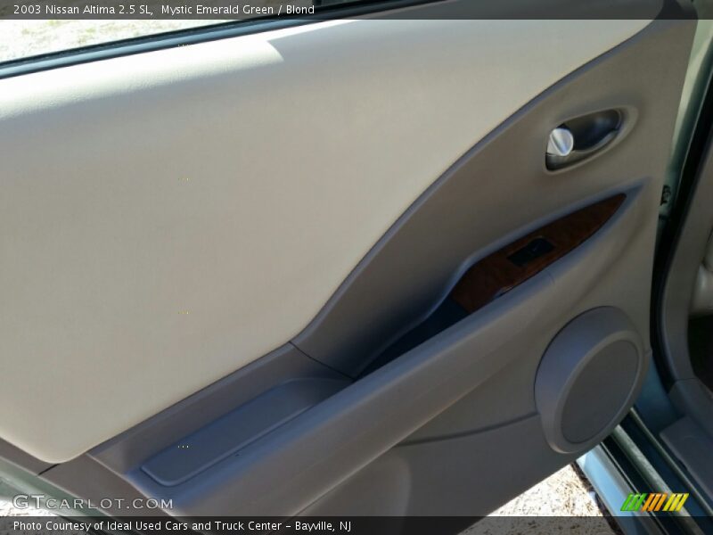 Mystic Emerald Green / Blond 2003 Nissan Altima 2.5 SL