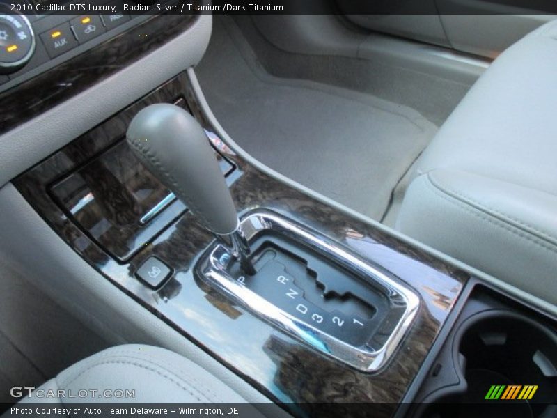 Radiant Silver / Titanium/Dark Titanium 2010 Cadillac DTS Luxury