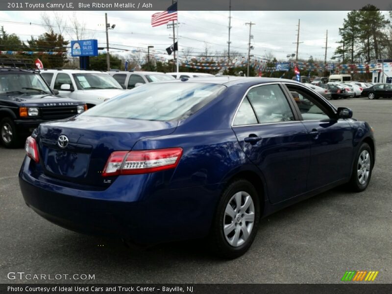 Blue Ribbon Metallic / Ash 2011 Toyota Camry LE
