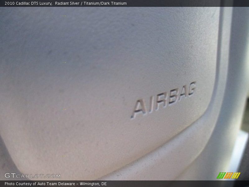 Radiant Silver / Titanium/Dark Titanium 2010 Cadillac DTS Luxury