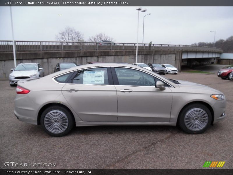  2015 Fusion Titanium AWD Tectonic Silver Metallic