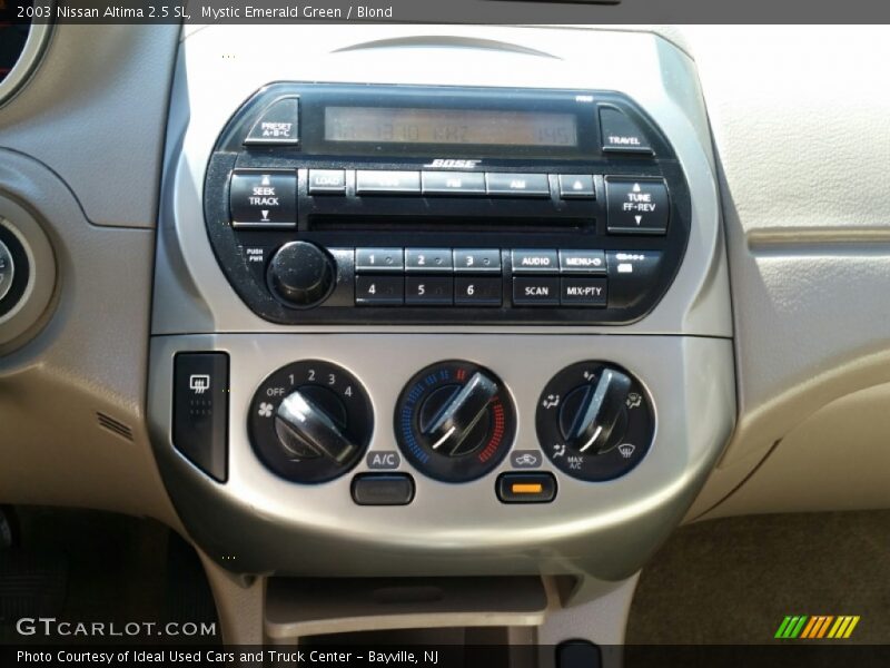 Mystic Emerald Green / Blond 2003 Nissan Altima 2.5 SL