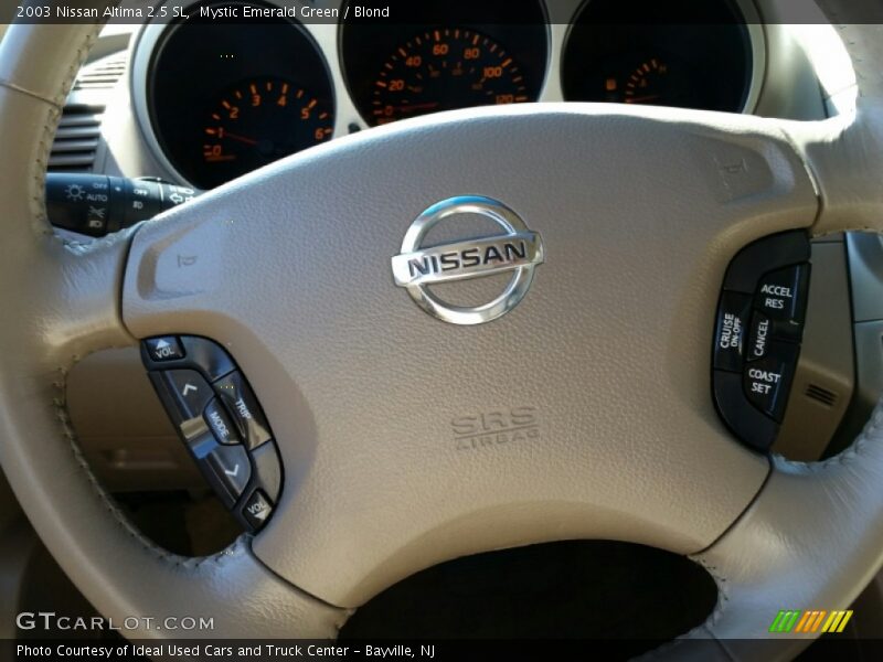 Mystic Emerald Green / Blond 2003 Nissan Altima 2.5 SL
