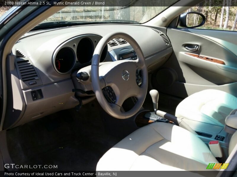  2003 Altima 2.5 SL Blond Interior
