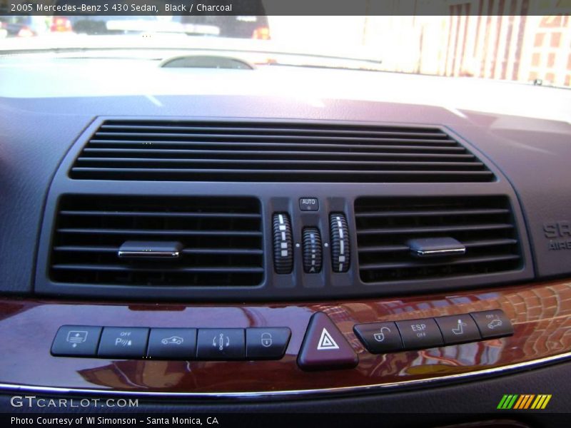 Black / Charcoal 2005 Mercedes-Benz S 430 Sedan