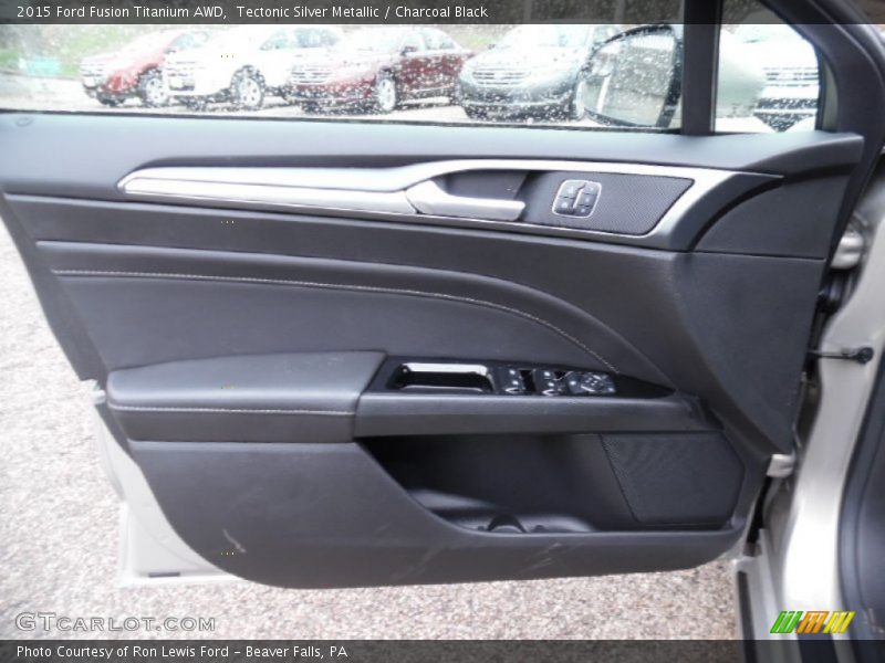 Door Panel of 2015 Fusion Titanium AWD