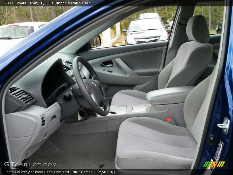 Front Seat of 2011 Camry LE