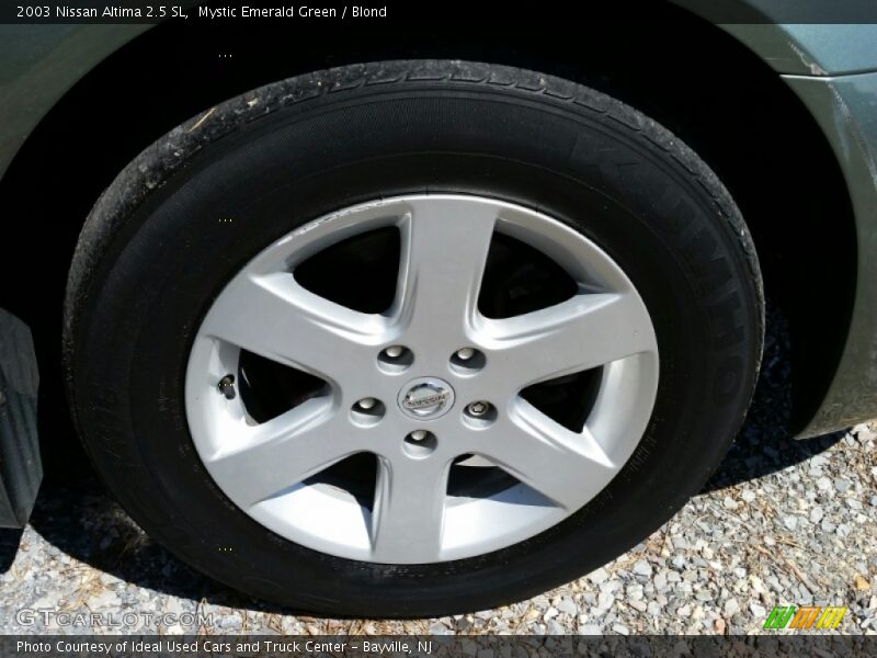 Mystic Emerald Green / Blond 2003 Nissan Altima 2.5 SL