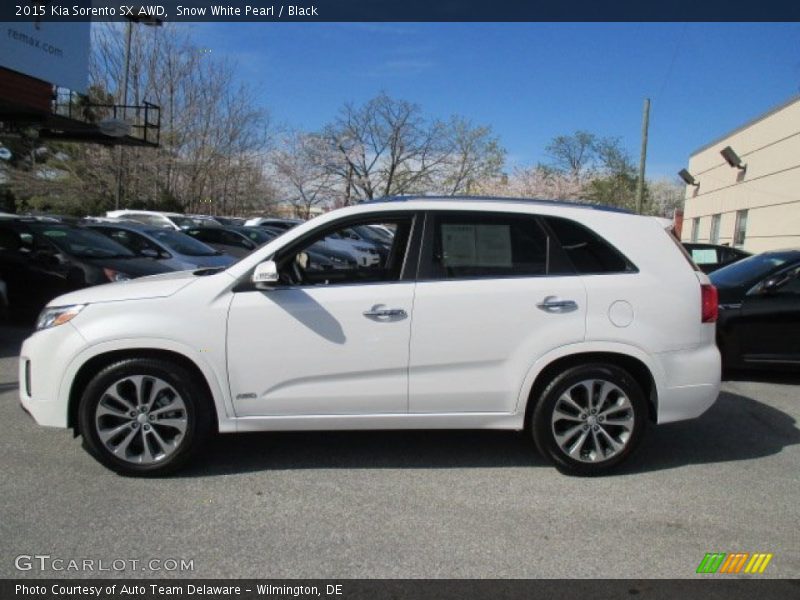  2015 Sorento SX AWD Snow White Pearl