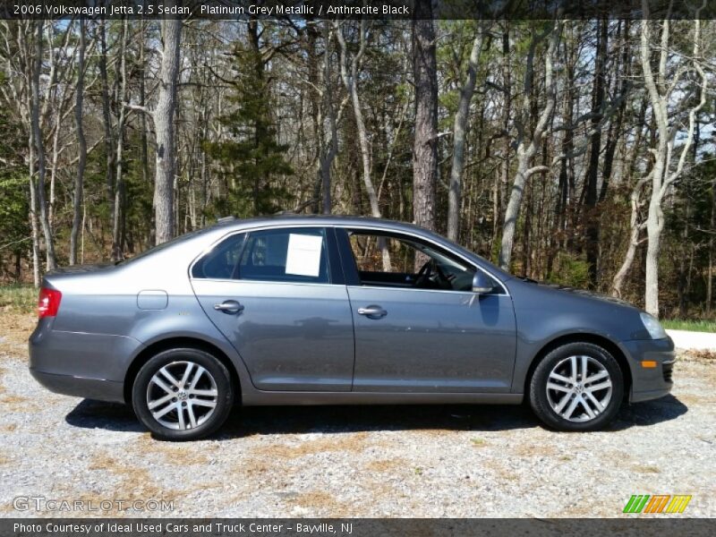 Platinum Grey Metallic / Anthracite Black 2006 Volkswagen Jetta 2.5 Sedan