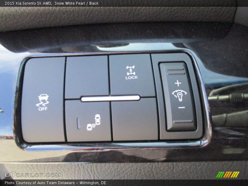 Controls of 2015 Sorento SX AWD