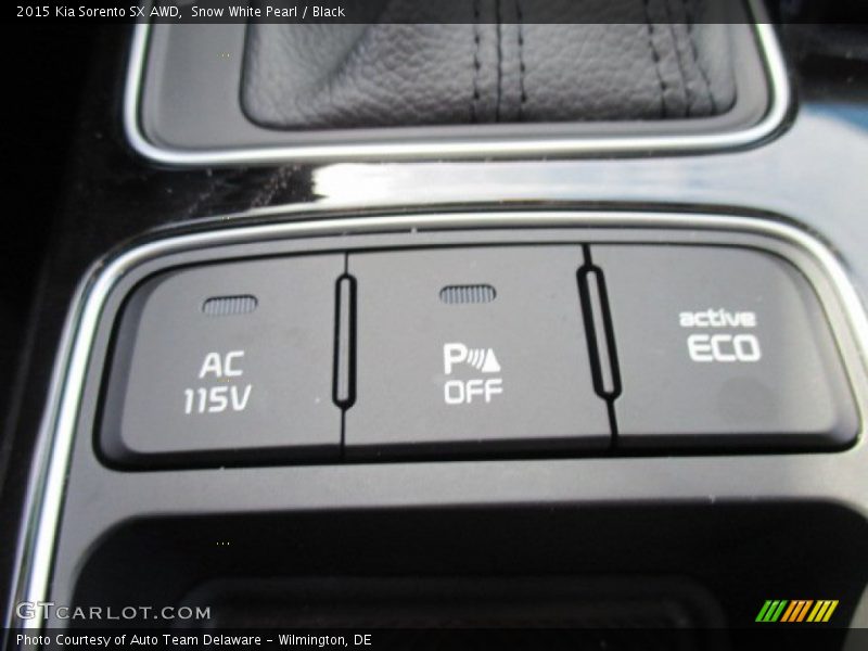 Controls of 2015 Sorento SX AWD