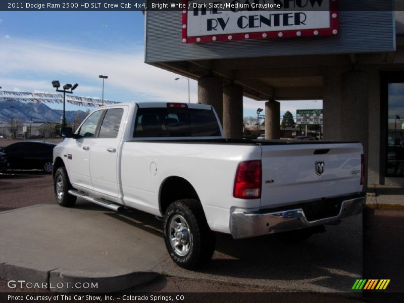 Bright White / Dark Slate/Medium Graystone 2011 Dodge Ram 2500 HD SLT Crew Cab 4x4