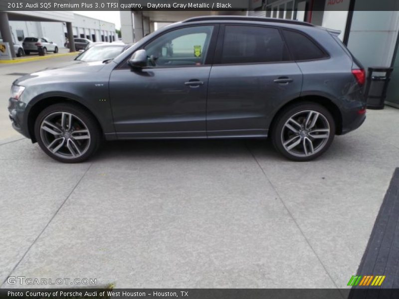 Daytona Gray Metallic / Black 2015 Audi SQ5 Premium Plus 3.0 TFSI quattro