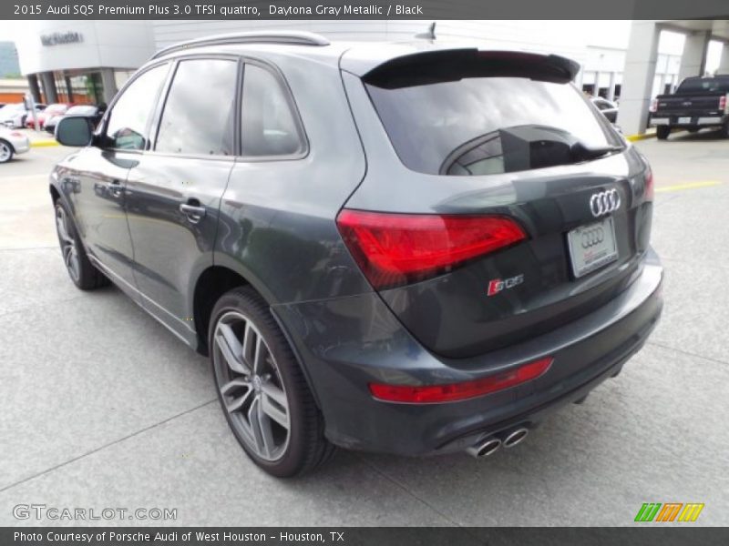 Daytona Gray Metallic / Black 2015 Audi SQ5 Premium Plus 3.0 TFSI quattro