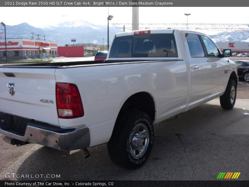 Bright White / Dark Slate/Medium Graystone 2011 Dodge Ram 2500 HD SLT Crew Cab 4x4