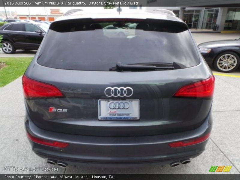 Daytona Gray Metallic / Black 2015 Audi SQ5 Premium Plus 3.0 TFSI quattro