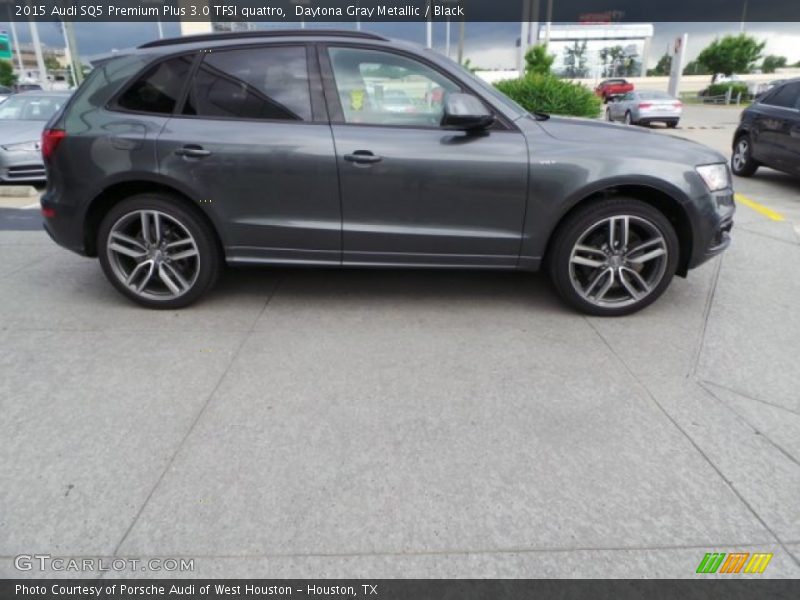 Daytona Gray Metallic / Black 2015 Audi SQ5 Premium Plus 3.0 TFSI quattro