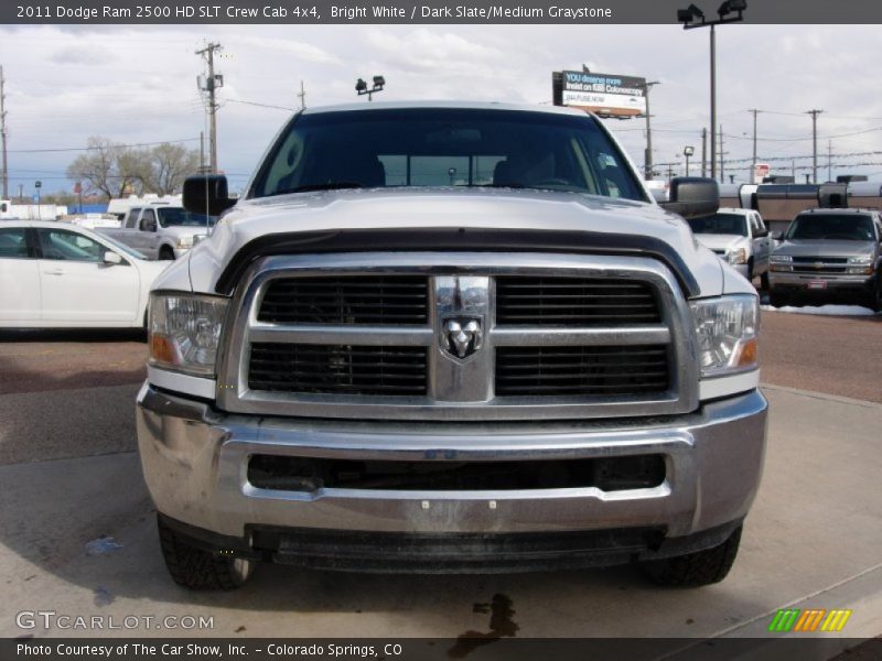 Bright White / Dark Slate/Medium Graystone 2011 Dodge Ram 2500 HD SLT Crew Cab 4x4