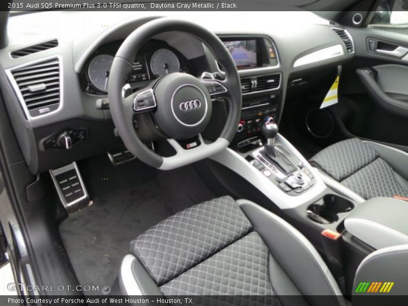 Daytona Gray Metallic / Black 2015 Audi SQ5 Premium Plus 3.0 TFSI quattro