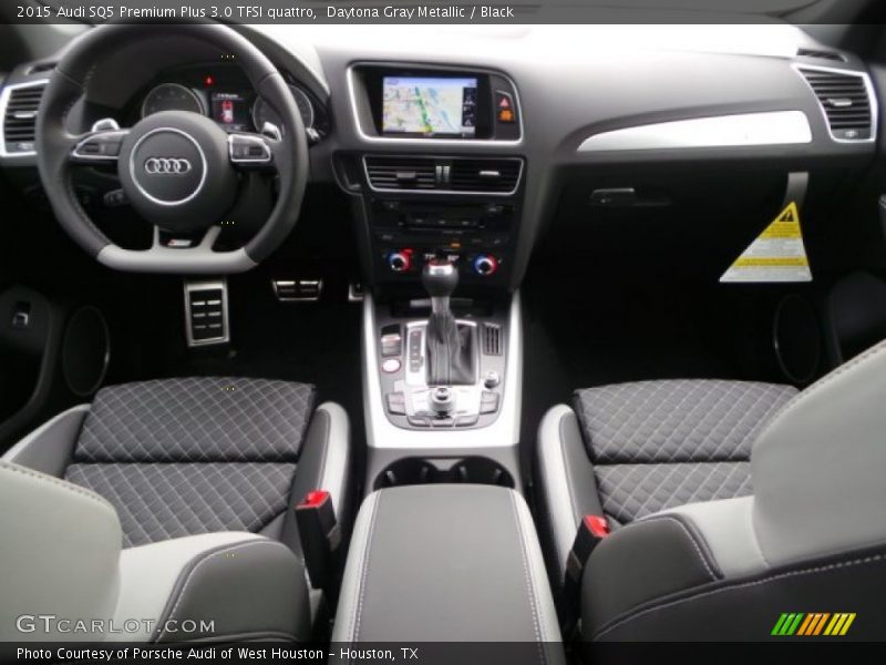 Daytona Gray Metallic / Black 2015 Audi SQ5 Premium Plus 3.0 TFSI quattro