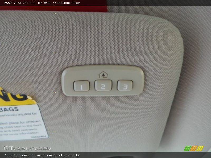 Ice White / Sandstone Beige 2008 Volvo S80 3.2