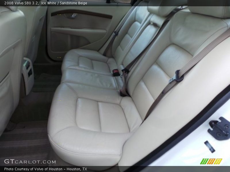 Ice White / Sandstone Beige 2008 Volvo S80 3.2