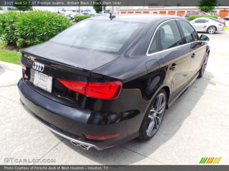 Brilliant Black / Black/Dark Silver 2015 Audi S3 2.0T Prestige quattro