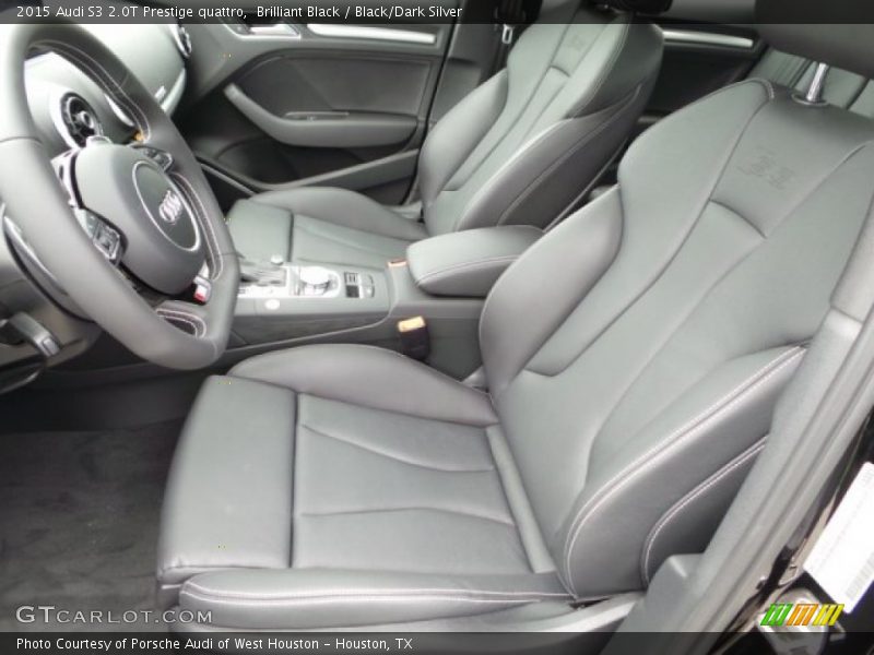 Brilliant Black / Black/Dark Silver 2015 Audi S3 2.0T Prestige quattro
