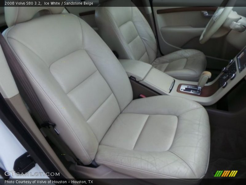 Ice White / Sandstone Beige 2008 Volvo S80 3.2