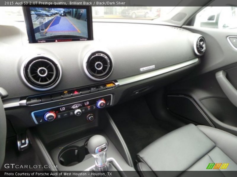 Brilliant Black / Black/Dark Silver 2015 Audi S3 2.0T Prestige quattro