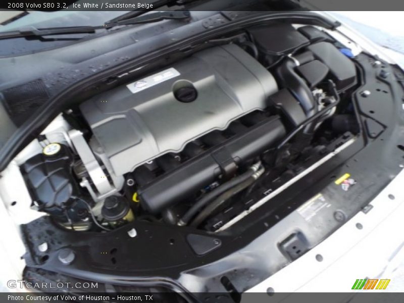 Ice White / Sandstone Beige 2008 Volvo S80 3.2
