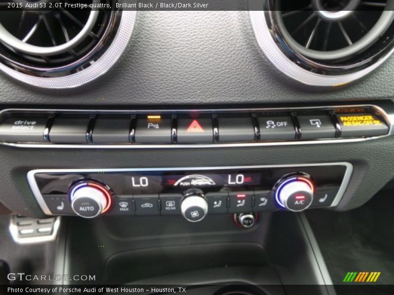 Brilliant Black / Black/Dark Silver 2015 Audi S3 2.0T Prestige quattro