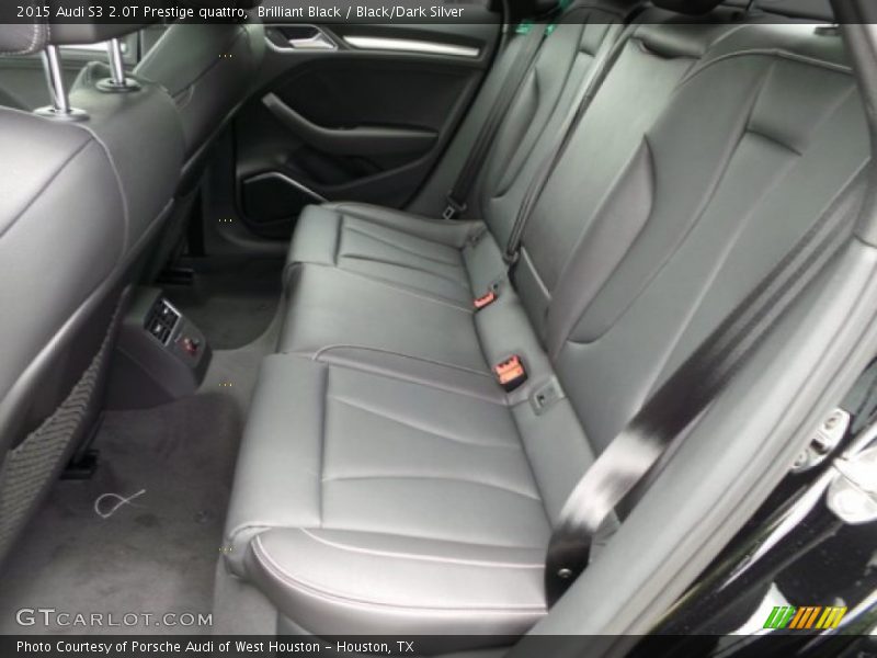 Brilliant Black / Black/Dark Silver 2015 Audi S3 2.0T Prestige quattro