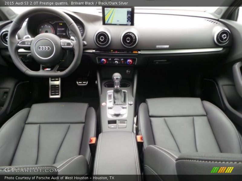 Brilliant Black / Black/Dark Silver 2015 Audi S3 2.0T Prestige quattro