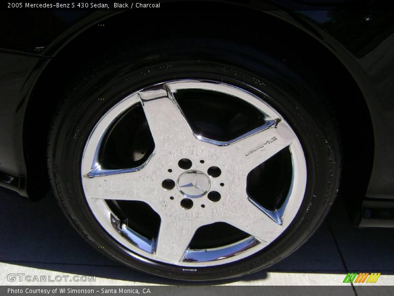 Black / Charcoal 2005 Mercedes-Benz S 430 Sedan